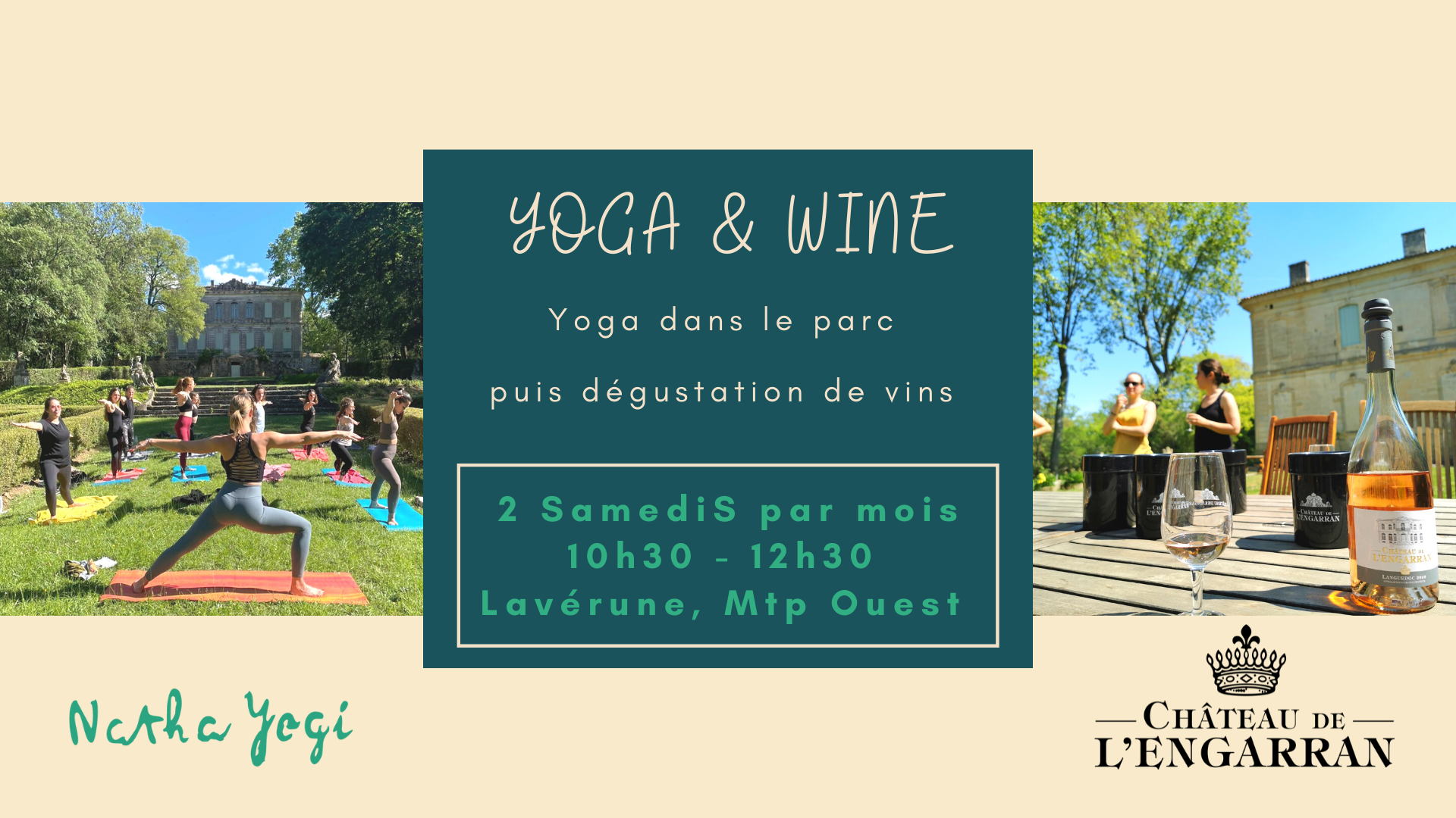 atelier yoga et dégustation de vins